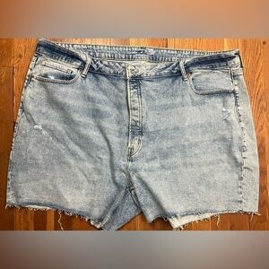 Old Navy High-Rise Blue Denim Jean shorts